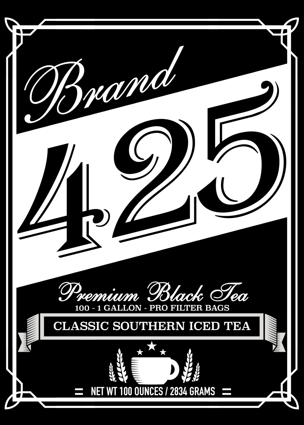 Classic Southern Iced Tea - Commercial Box - 100 - 1 Ounce Iced Tea Pro Packs